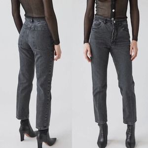 Rachel Comey New Norm Straight Leg Jeans in Black